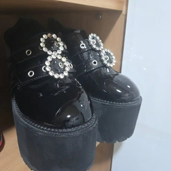 [BUNJANG] Bubbles Platform Boots / 제시가 판매 버블즈 230-235mm 13cm 통굽양산형지뢰계