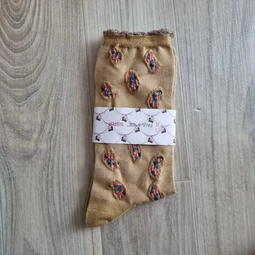 [BUNJANG] Paul & Joe Sister Paisley Pattern Women's Socks / 일본 폴앤조 시스터 페이즐리 패턴 여성양말
