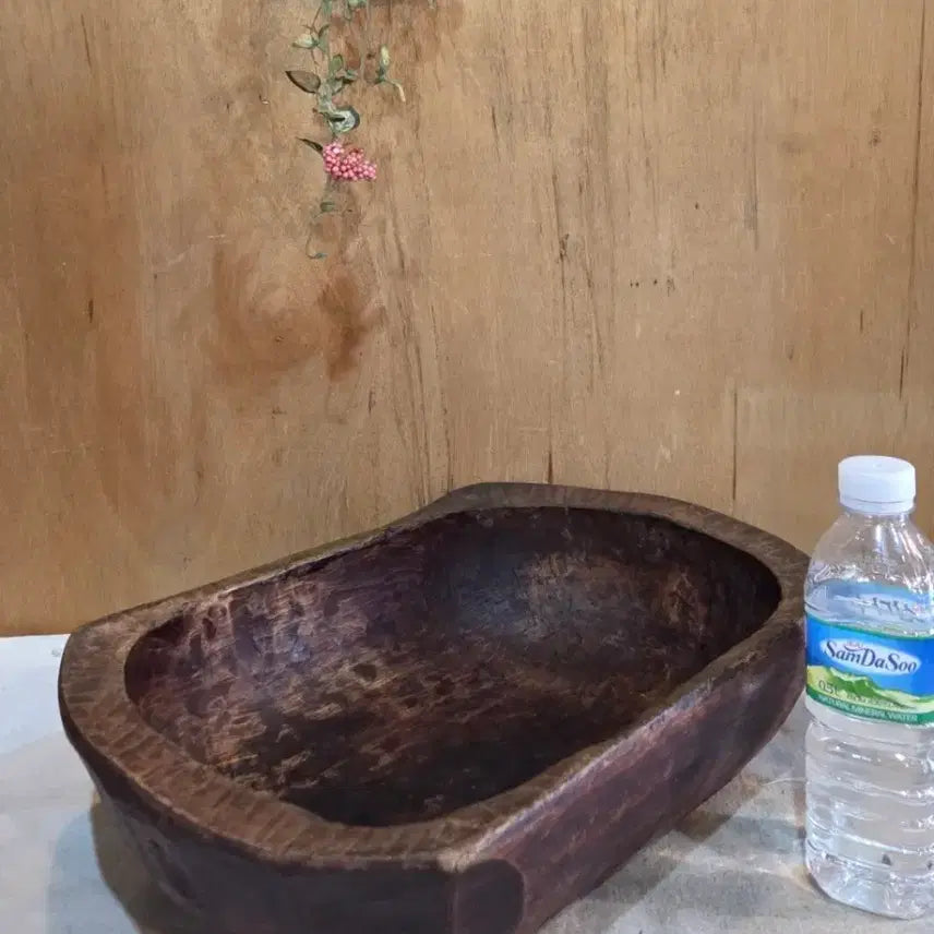 [BUNJANG] Antique Korean Baby Herb Container / 민속품  / 귀요미 애기 약초 함지