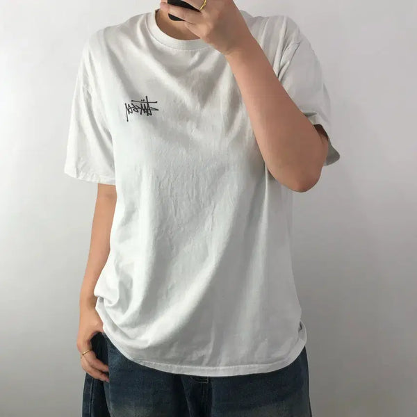 [BUNJANG] Stussy Basic T-Shirt / [L] 스투시 베이직 반팔티