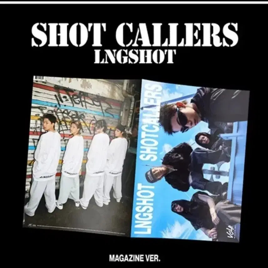 [BUNJANG] LNGSHOT SHOT CALLERS Magazine (Sealed) / LNGSHOT 롱샷  SHOT CALLERS  (매거진 미개봉)