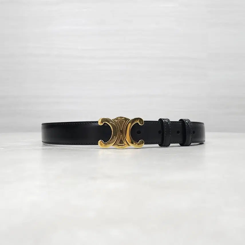 [BUNJANG] Celine Triomphe Belt 25mm / 셀린느 트리옹프 벨트 70 25mm 45BLZ3APC
