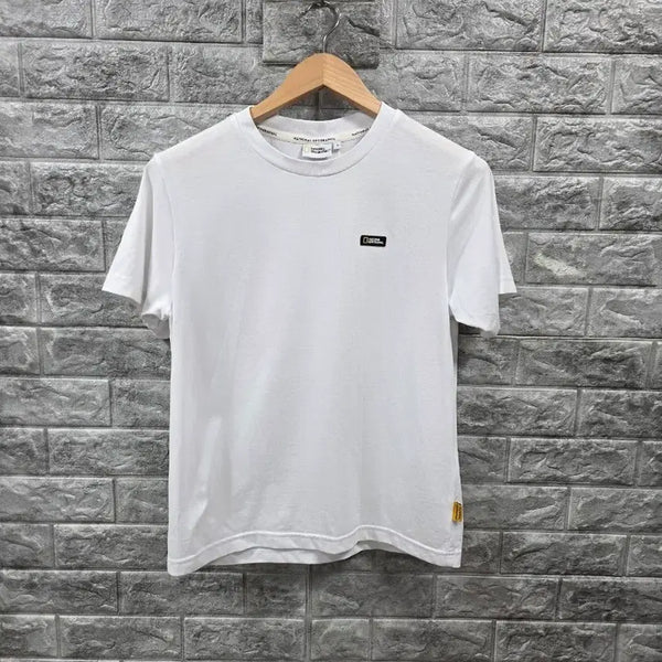 [BUNJANG] National Geographic Women's Short Sleeve T-Shirt White Size 90 / 내셔널지오그래픽  여자 반팔 티셔츠 화이트 사이즈 90