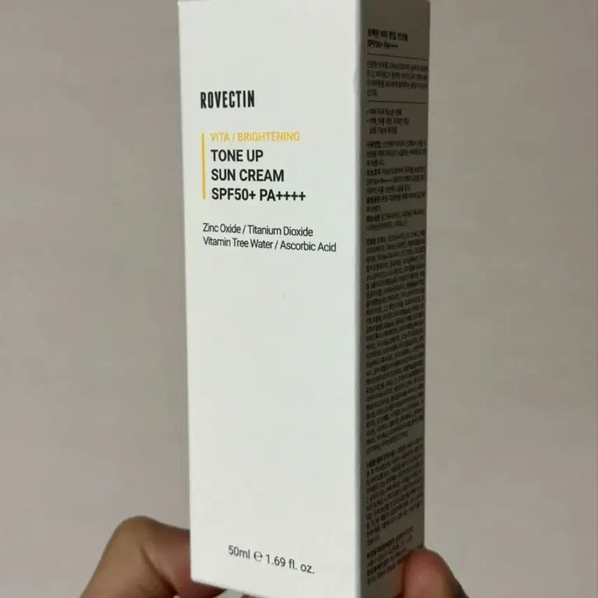 [BUNJANG] ROVECTIN Vita Tone Up Sun Cream SPF50+ PA++++ 50ml / 새상품)로벡틴 비타 톤업 선크림 SPF50+ PA++++ 50ml