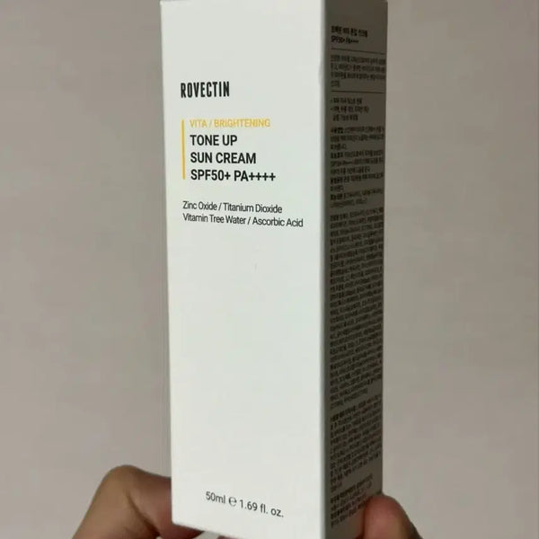 [BUNJANG] ROVECTIN Vita Tone Up Sun Cream SPF50+ PA++++ 50ml / 새상품)로벡틴 비타 톤업 선크림 SPF50+ PA++++ 50ml