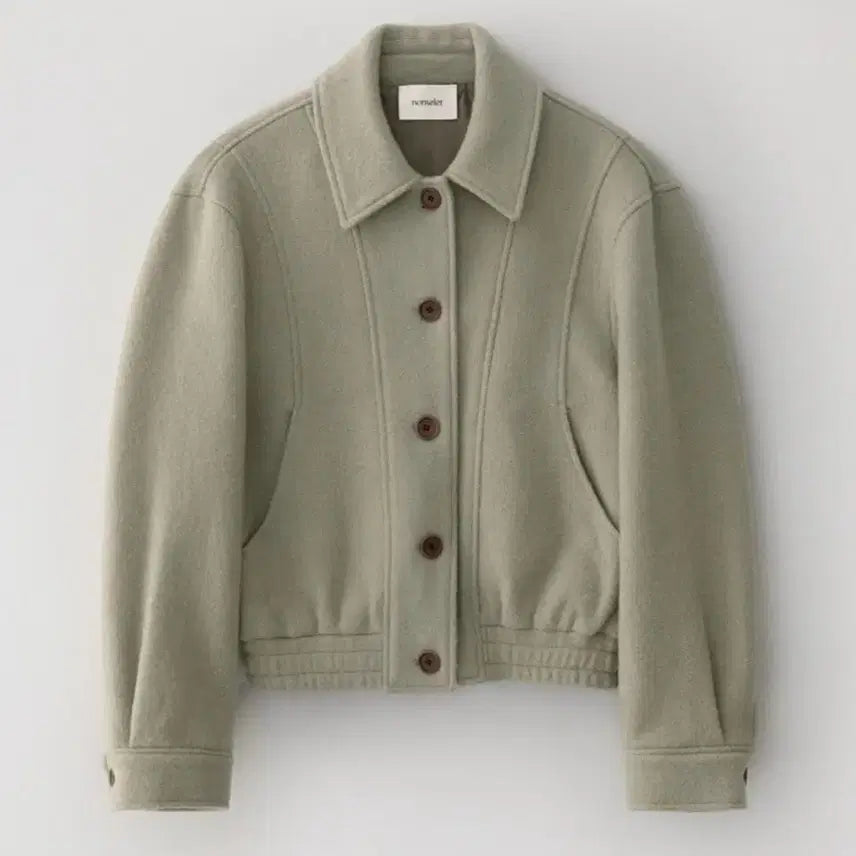 [BUNJANG] Nomellett Molly Blouson Olive Size 2 / 노멜렛 몰리 블루종 올리브 2사이즈