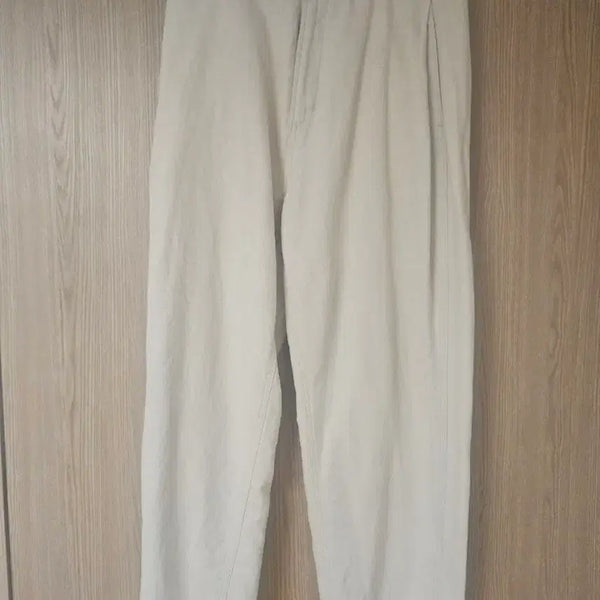 [BUNJANG] Time Homme Relaxed Fit Mohair Blend Trousers Ivory Size 82 / 타임옴므 릴랙스핏 마혼방 아이보리 바지 82사이즈