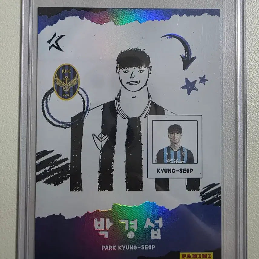 [BUNJANG] Panini 2026 K League Park Kyung-seop Drawing Card - Incheon United / 2026 k리그 파니니 박경섭 드로잉 카드 인천유나이티드