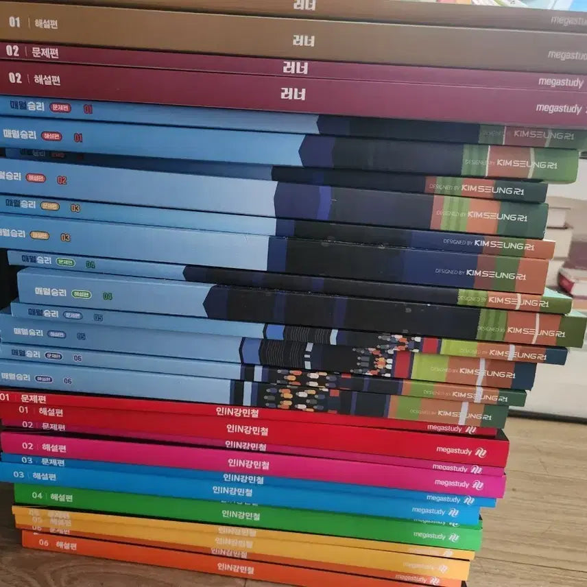 [BUNJANG] Professor Min-cheol Lecture Notes Volumes 1-6 / 인강민철 1-6호