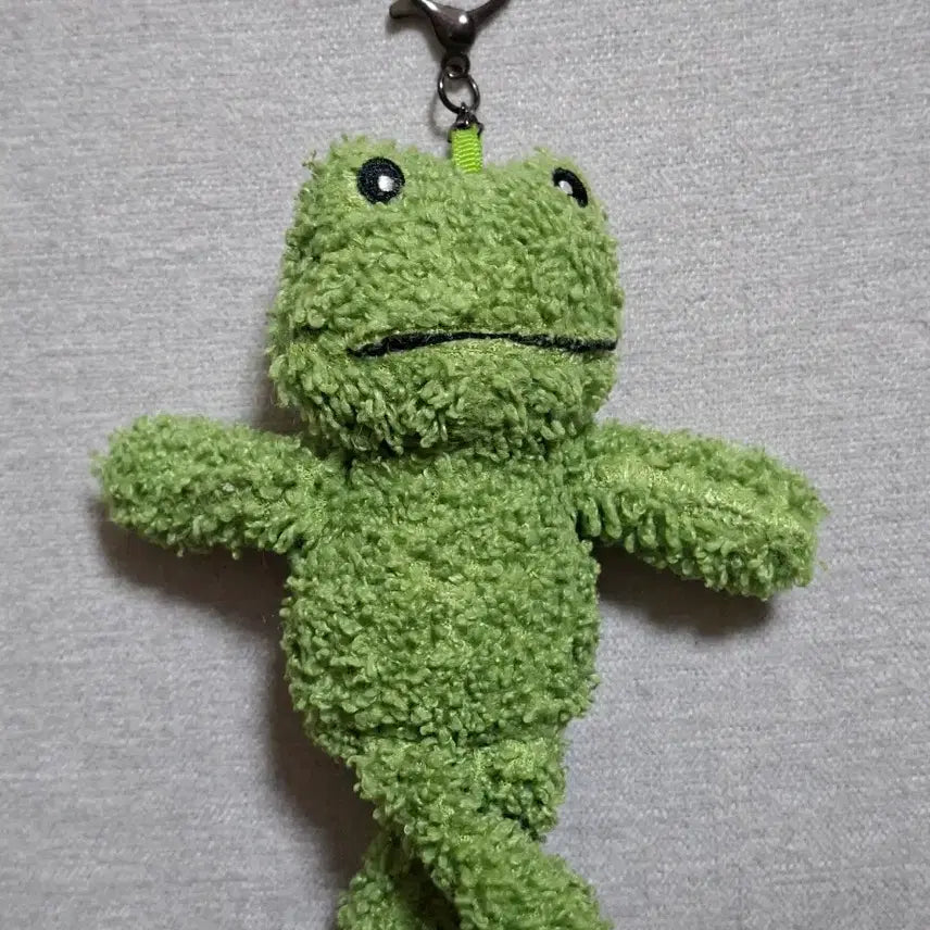 [BUNJANG] Frog Plush Keychain / 1 개구리 인형 키링