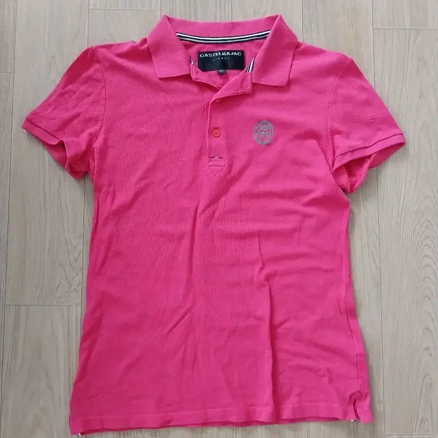 [BUNJANG] Castelbajac Women's Cotton-Poly Blend Short-Sleeve T-Shirt / xxx 까스텔바작 티셔츠 여성 90 면폴리혼방 시원
