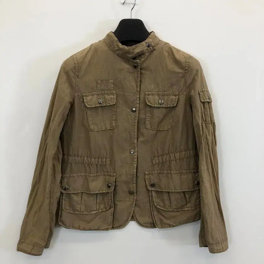 [BUNJANG] GAP Cotton Utility Jacket Brown XS / GAP 갭 하계코튼 유틸리티 자켓 XS