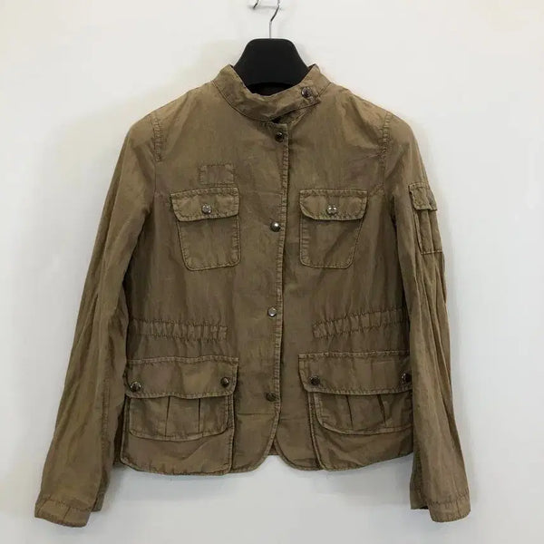 [BUNJANG] GAP Cotton Utility Jacket Brown XS / GAP 갭 하계코튼 유틸리티 자켓 XS