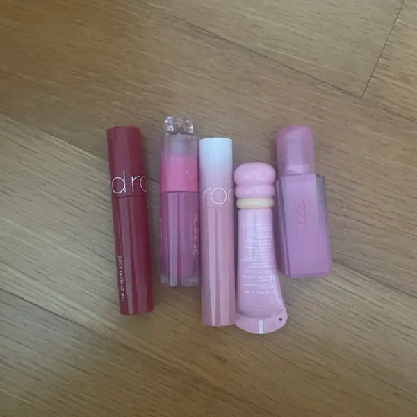 [BUNJANG] Lot of 5 Pink Lip Tints / 틴트