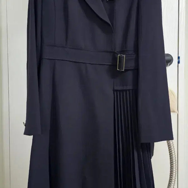 [BUNJANG] Ecole de Paris Brand Navy Pleated Dress / (새상품) 에꼴드파리 브랜드 원피스_택가 279,000원
