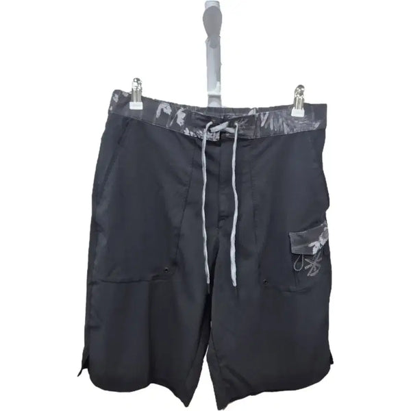 [BUNJANG] Discovery Expedition Black Board Shorts - Size 32 / 디스커버리 반바지