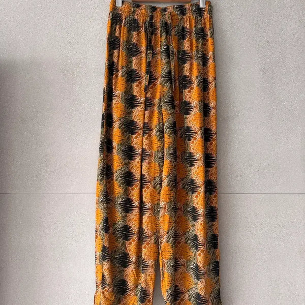 [BUNJANG] Geometric Pattern Pants / 기하학 패턴 바지 유들유들한