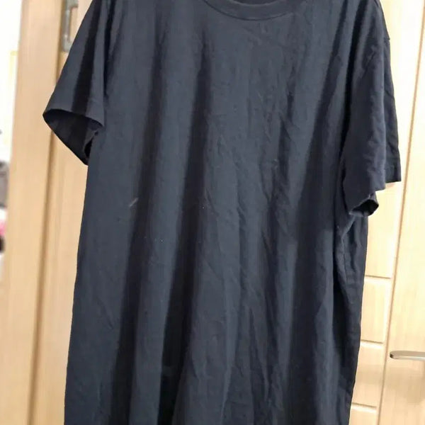 [BUNJANG] Black Short-Sleeve T-Shirt / 반팔티 블랙