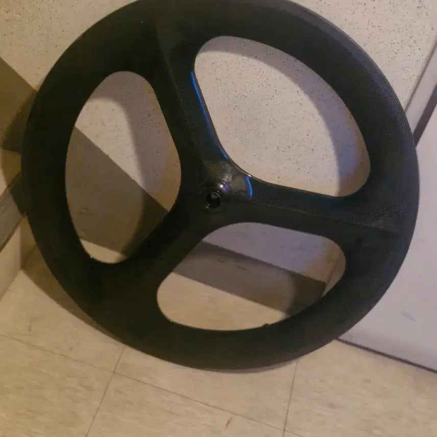 [BUNJANG] JinBike Carbon Tri-Spoke Wheelset Glossy Matte / 진바이크 카본 삼발이 판매 교신 유광 무광