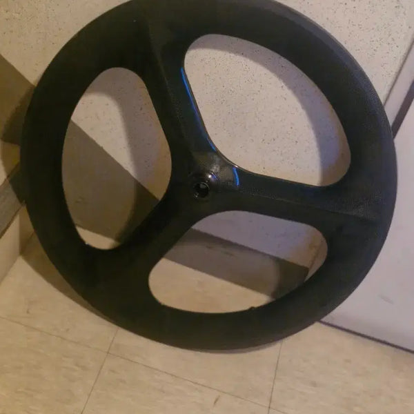 [BUNJANG] JinBike Carbon Tri-Spoke Wheelset Glossy Matte / 진바이크 카본 삼발이 판매 교신 유광 무광