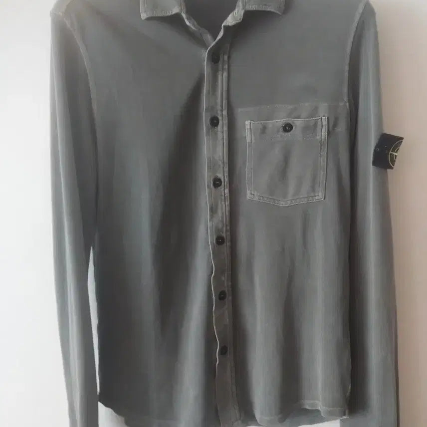 [BUNJANG] Stone Island Washed Shirt / 스톤아일랜드워싱셔츠