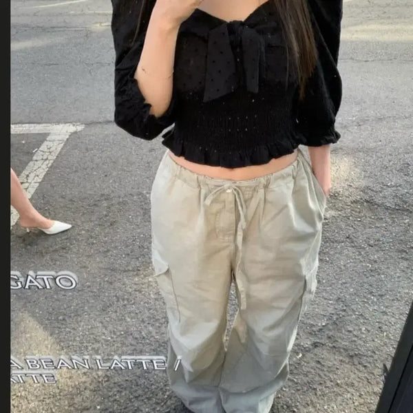 [BUNJANG] Berni Love Blouse Black / 베르니 러브 블라우스 블랙