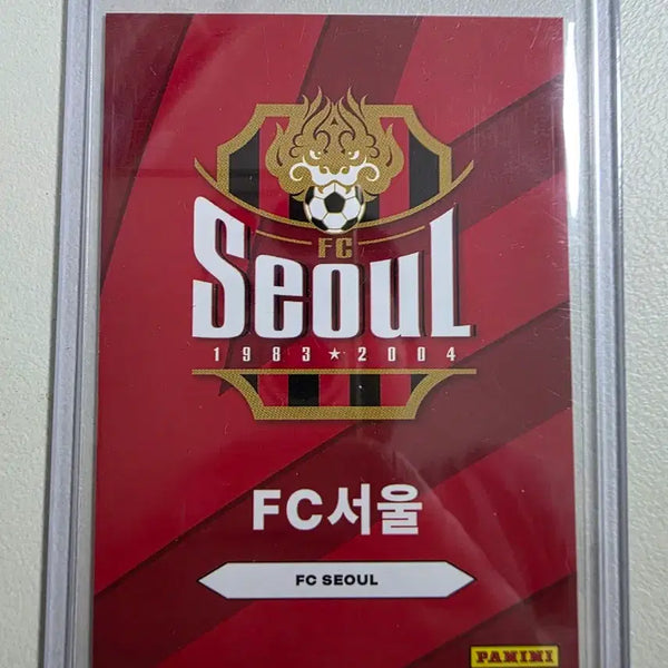 [BUNJANG] 2026 K League FC Seoul Team Logo Card / 2026 k리그 파니니 fc서울 팀로고 카드 판매