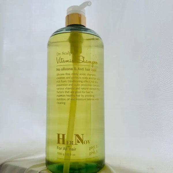 [BUNJANG] Ernob Dr. Scalp Vitamin Shampoo 1500g Large Capacity / 에르노브 닥터스켈프 비타민 샴푸 1500g 대용량
