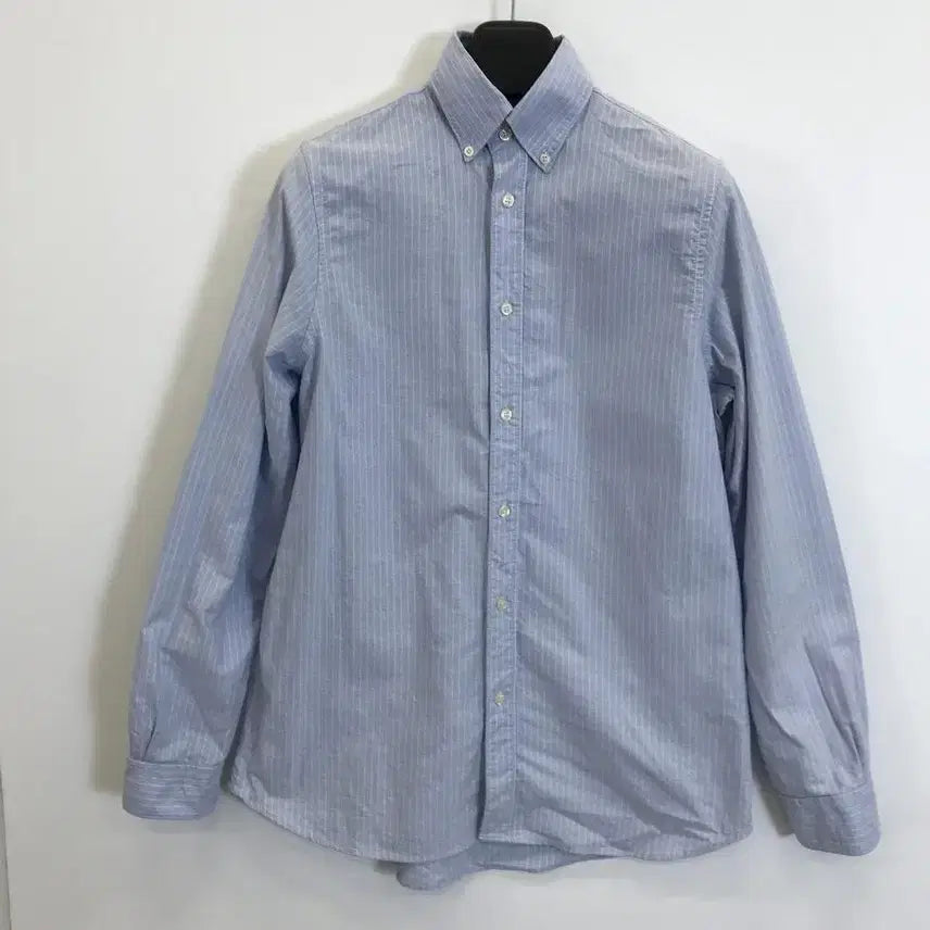 [BUNJANG] Zara Regular Fit Oxford Stripe Overshirt / 자라 레귤러핏 옥스포드 스트라이프 오버셔츠 [95]
