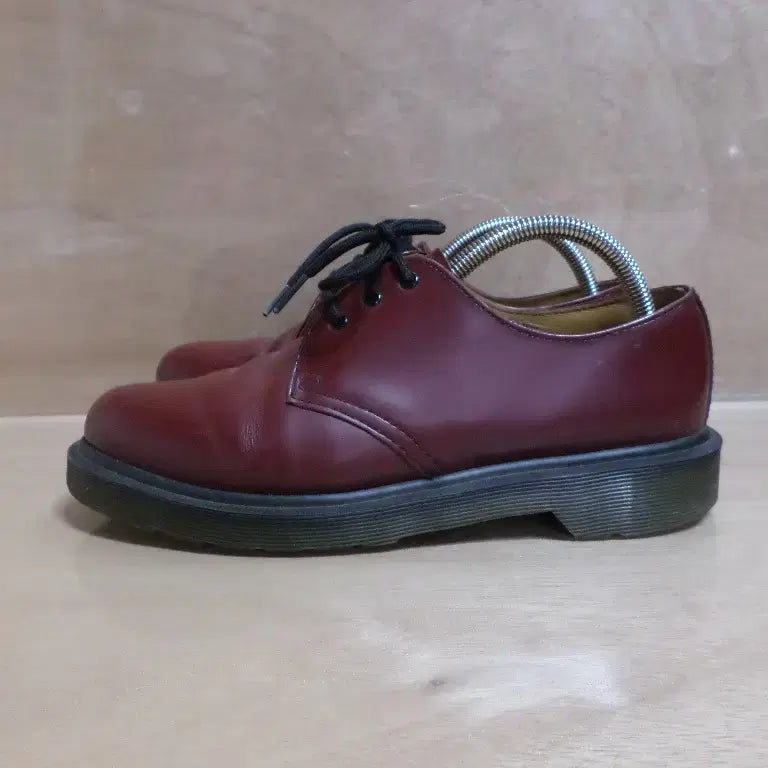 [BUNJANG] Dr. Martens 1461 Cherry Red 3-Eye Shoes / 후루룩구제2 250 닥터마틴 1461 체리 레드 3홀 구두 260711