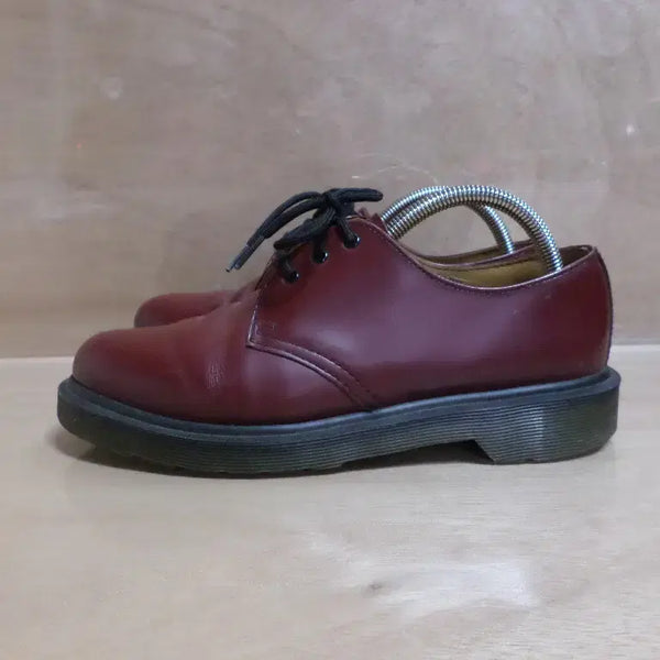 [BUNJANG] Dr. Martens 1461 Cherry Red 3-Eye Shoes / 후루룩구제2 250 닥터마틴 1461 체리 레드 3홀 구두 260711