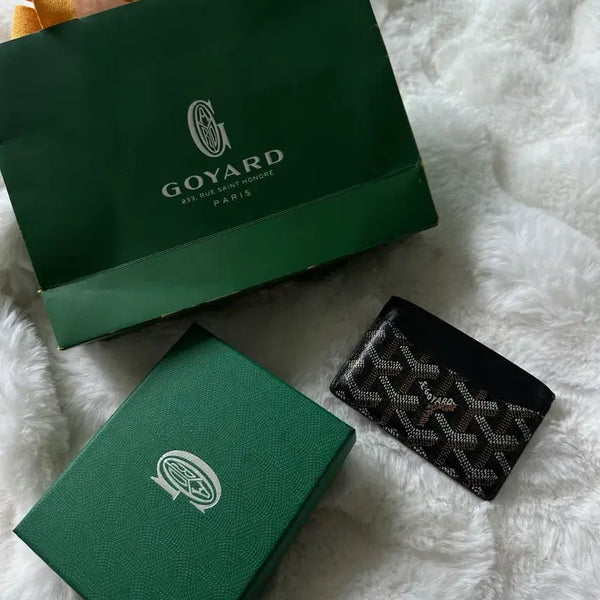[BUNJANG] Goyard Saint-Pierre Card Wallet Black / 고야드 생쉴피스 카드지갑