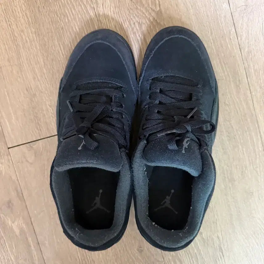 [BUNJANG] Jordan Flight Court Black Anthracite / 조던 플라이트 코트 블랙 앤트러사이트 255