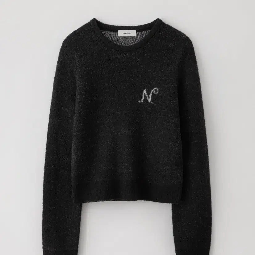 [BUNJANG] Nomellat Night Lettering Knit / 노멜렛 나이트 레터링 니트
