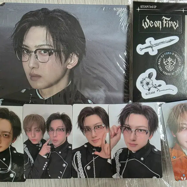 [BUNJANG]  &TEAM Fuma We On That Solo Version Standard Set Photocard Bundle / 앤팀 후마 위온파 솔로반 스탠다드 세트