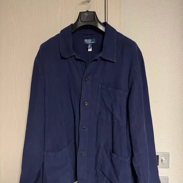 [BUNJANG] Polo Ralph Lauren Linen Utility Jacket / 폴로랄프로렌 리넨유틸리티 재킷