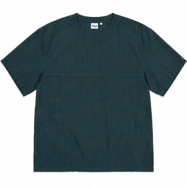 [BUNJANG] Fila Nylon Half-Sleeve Oversized T-Shirt XL / 휠라 나일론 반팔 오버핏 XL