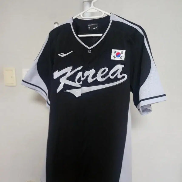 [BUNJANG] Korean National Baseball Team Black & Silver Limited Edition Jersey 115 / 야구 국가대표 블랙실버 115