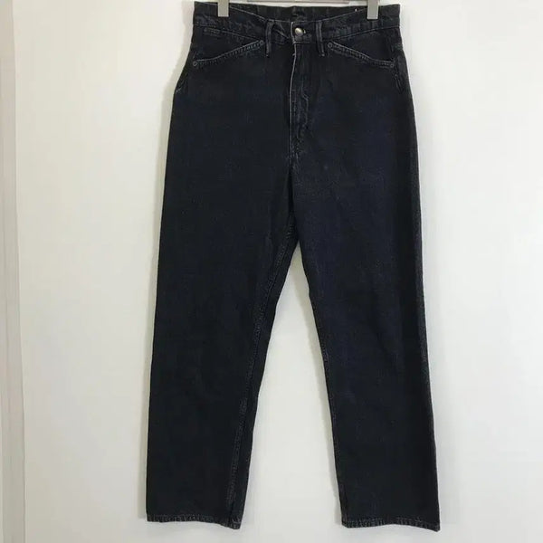 [BUNJANG] ZARA Straight Dark Wash Denim Jeans (31-inch) / 자라 스트레이트 진청데님 청바지 [31인치]