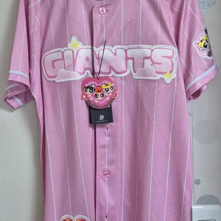 [BUNJANG] Lotte Giants x Powerpuff Girls Collaboration Jersey / 롯데 자이언츠 파워퍼프걸 콜라보 유니폼 판매