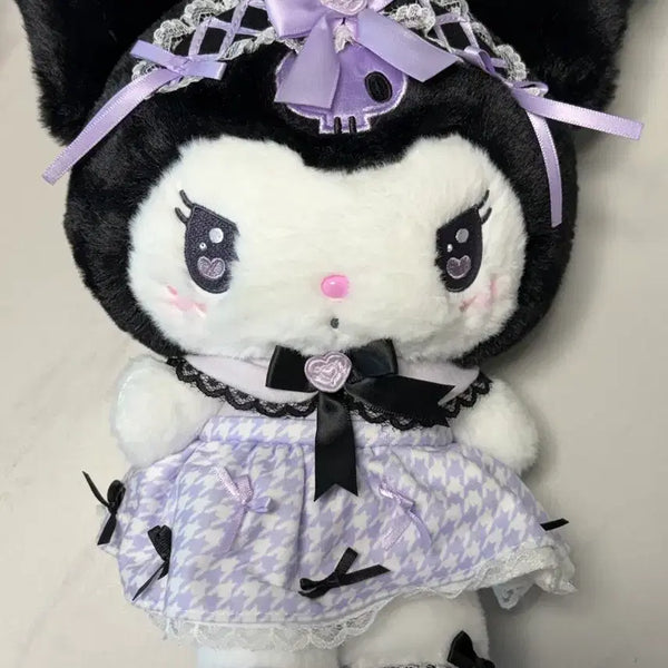 [BUNJANG] Sanrio Yumy Ribbon Kuromi Doll / 산리오 유메리본 쿠로미 인형