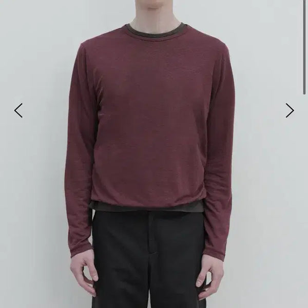 [BUNJANG] Lespin Linen Top Burgundy Size 48 / Les 핀 린넨 탑 버건디 컬러 48사이즈 판매합니다!