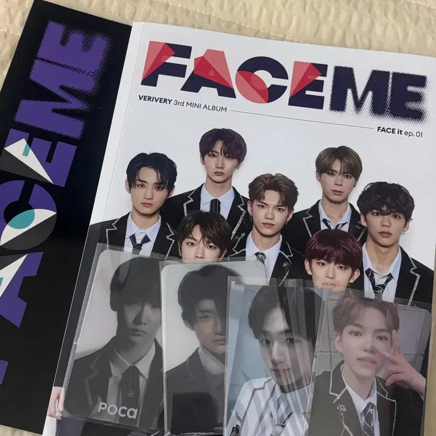 [BUNJANG] VERIVERY 3rd Mini Album 'FACE ME' Photocard Bundle Set / 베리베리 lay back 앨범