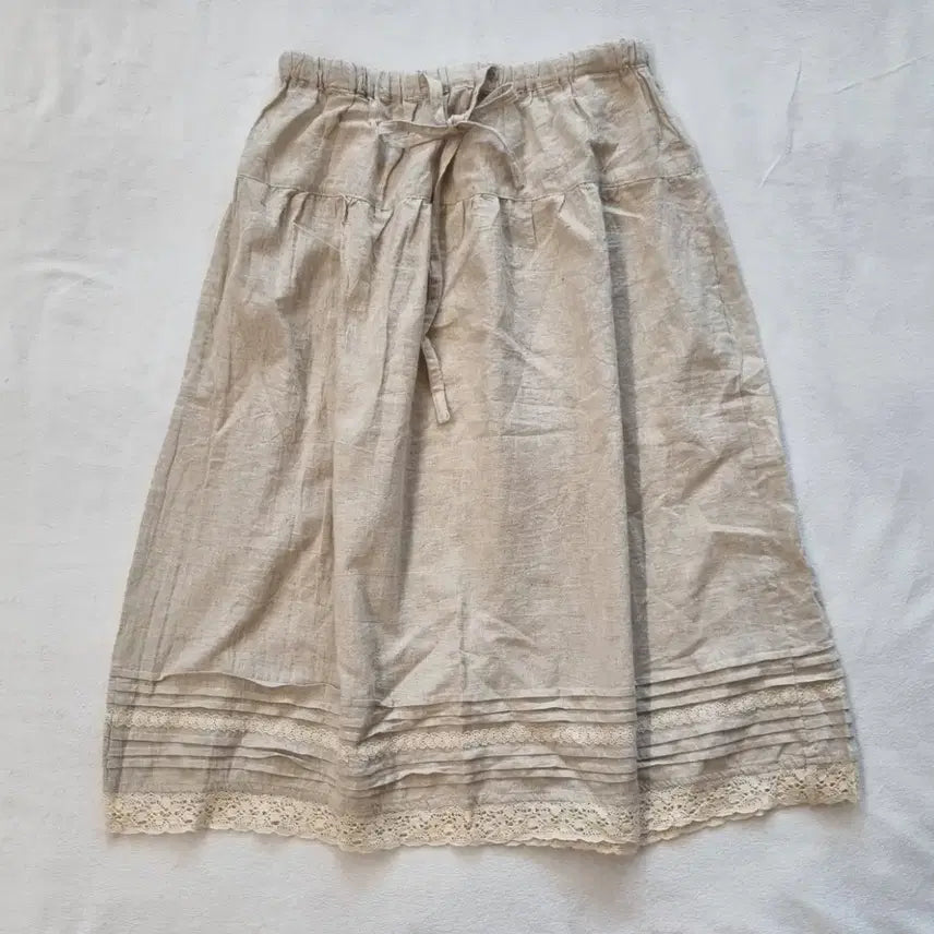 [BUNJANG] Vintage Mori Girl Hagumi Skirt / 빈티지 모리걸 하구미 스커트