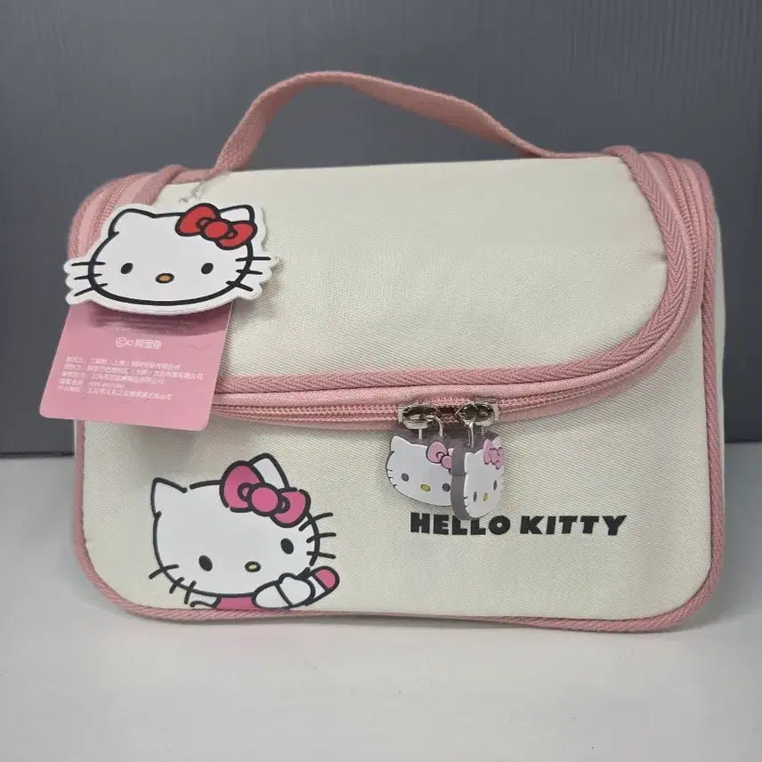 [BUNJANG] Sanrio Hello Kitty Pouch Cosmetic Bag / 미사용 산리오 헬로키티 파우치,여행용 화장품 가방