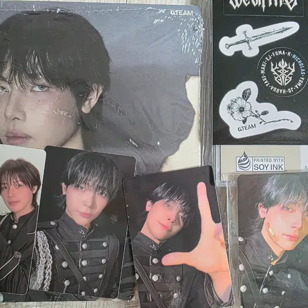 [BUNJANG] ENHYPEN Nicholas WONHWA Solo Ver. Standard Set Photocard Bundle / 앤팀 니콜라스 위온파 솔로반 스탠다드세트