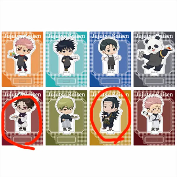 [BUNJANG] Jujutsu Kaisen Choso Kenjaku Cafe Acrylic Stand Bundle Set / 주술회전 쵸소우 켄자쿠 카페 아크릴 스탠드 판매 양도