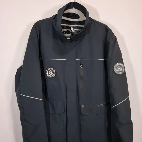[BUNJANG] EVIL WOLF Black Men's Jacket M / EVIL WOLF 검정색 남성용 자켓 M