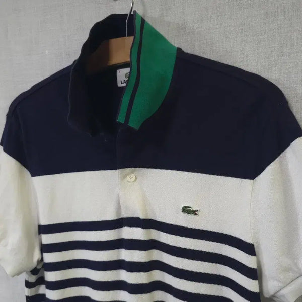 [BUNJANG] LACOSTE Genuine Pique Short-Sleeve Polo T-Shirt / 상태최상) LACOSTE 라코스테 정품 피케 반팔 폴로 티셔츠 여름 카라