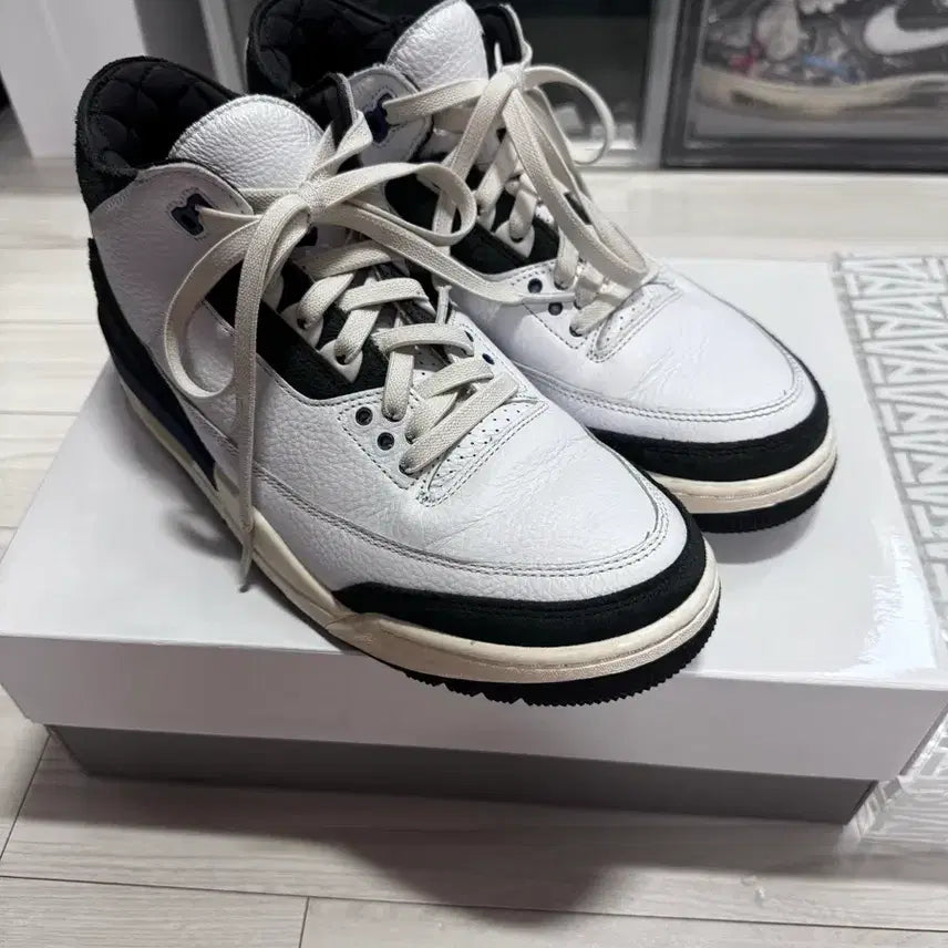[BUNJANG] Air Jordan 3 AMamaniere Sneakers 275 / 조던3 아마마니에르 275 미중고